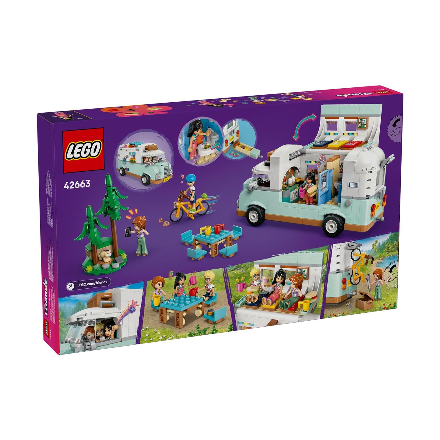 LEGO® Friends: Vänskaps Camper Van Äventyr (42663)