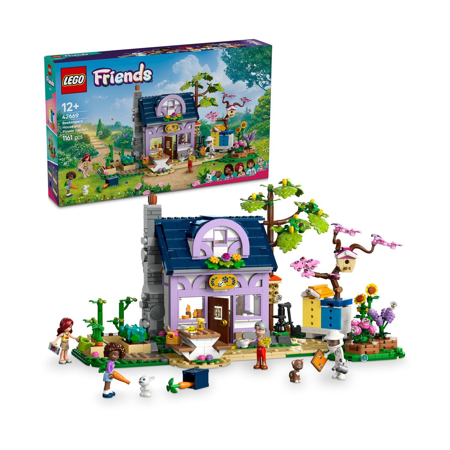 LEGO® Friends: Biodlarnas Hus och Blomsterträdgård (42669)