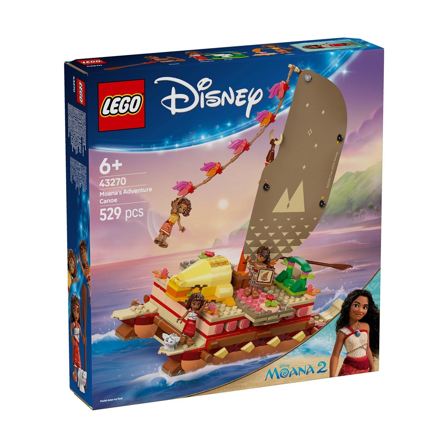 LEGO® Disney: Moanas Äventyr Kano (43270)