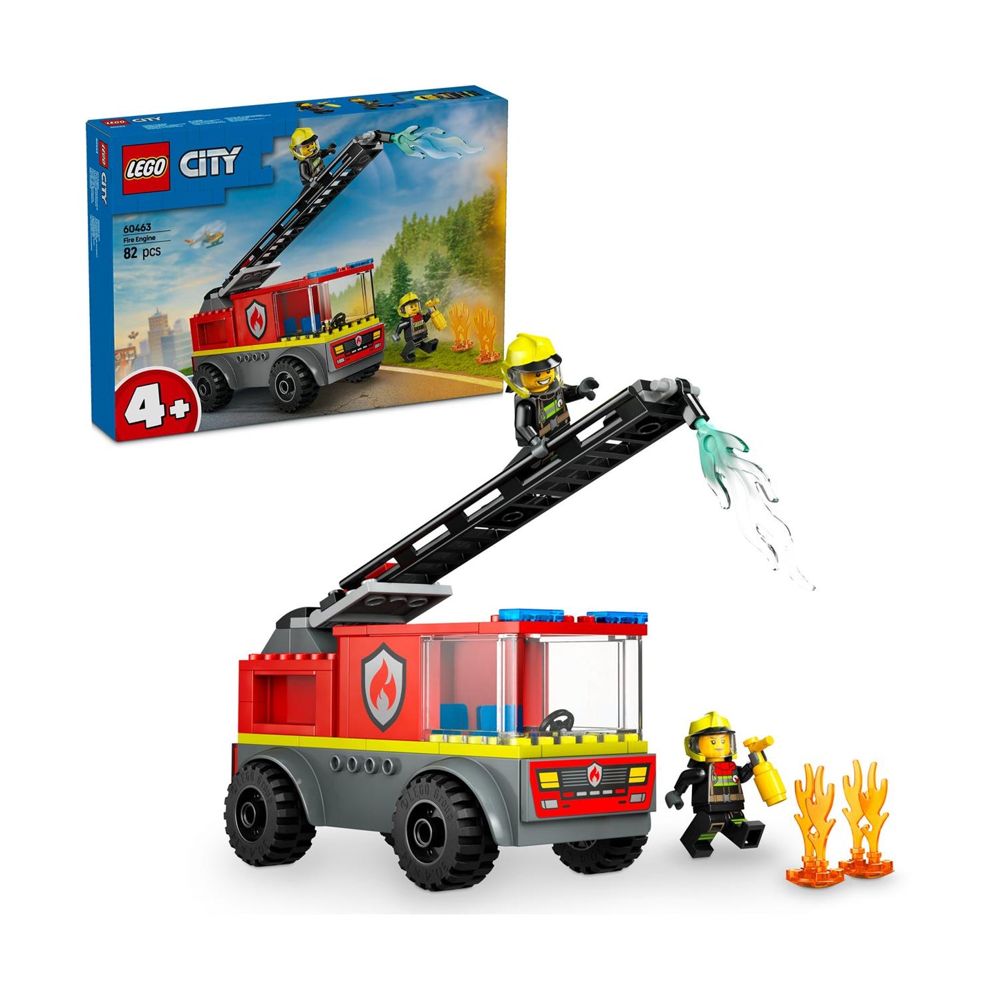 LEGO® City: Brandbil med Stege (60463)