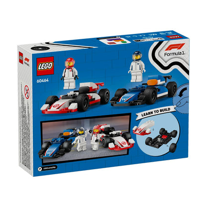 LEGO® City: F1® Williams Racing och Haas F1® Racerbilar (60464)