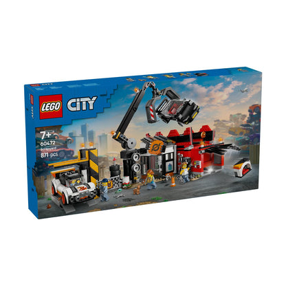 LEGO® City: Skrotgård med Bilar (60472)