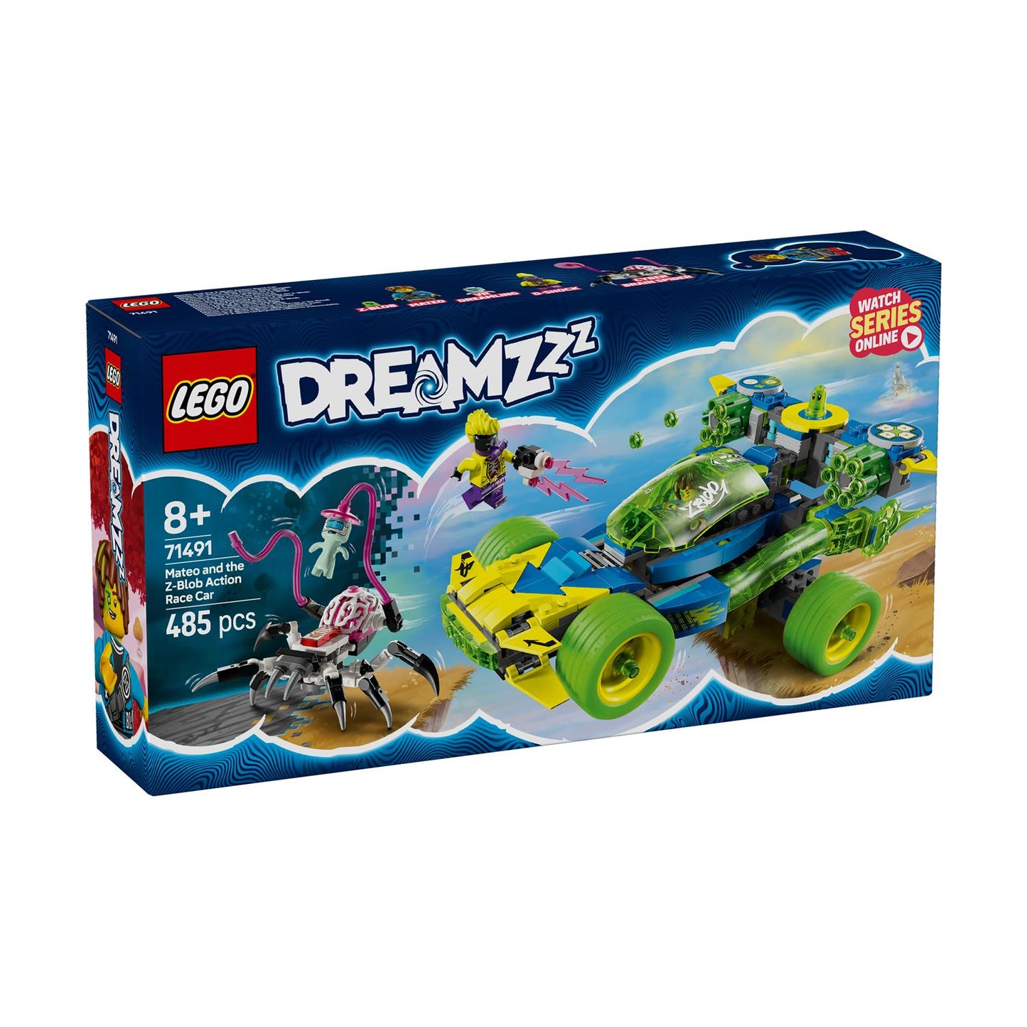 LEGO® DREAMZzz™: Mateo och Z-Blob Action Race Car (71491)