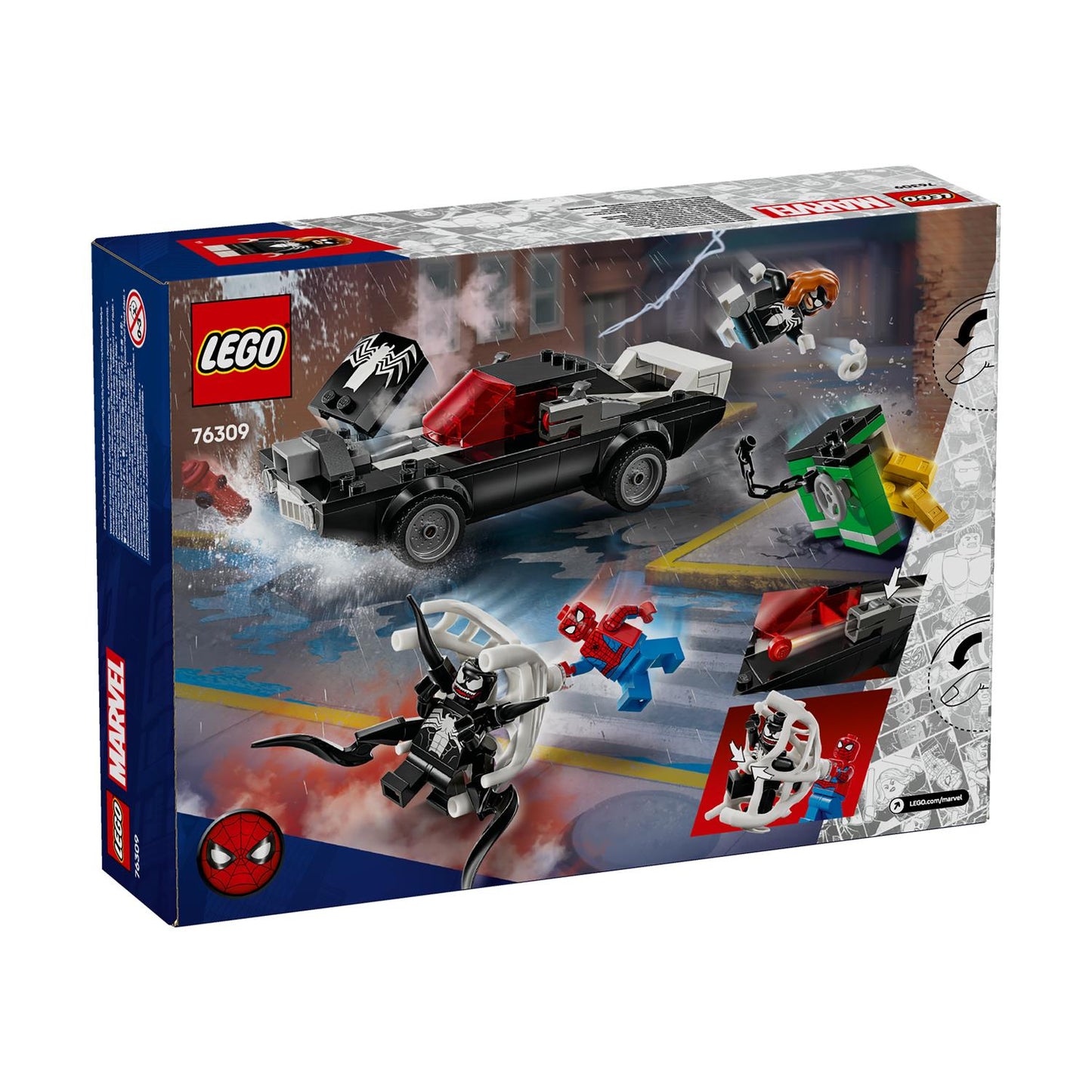 LEGO® Marvel: Spider-Man vs. Venom Muscle Car (76309)