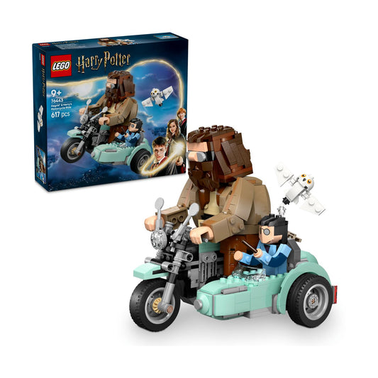 LEGO® Harry Potter™: Hagrid™ och Harrys Motorcykelutflykt (76443)