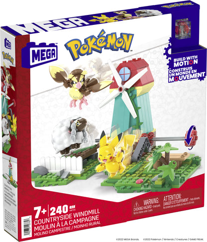 Mattel Mega Pokémon - Väderkvarn på Landsbygden (HKT21)