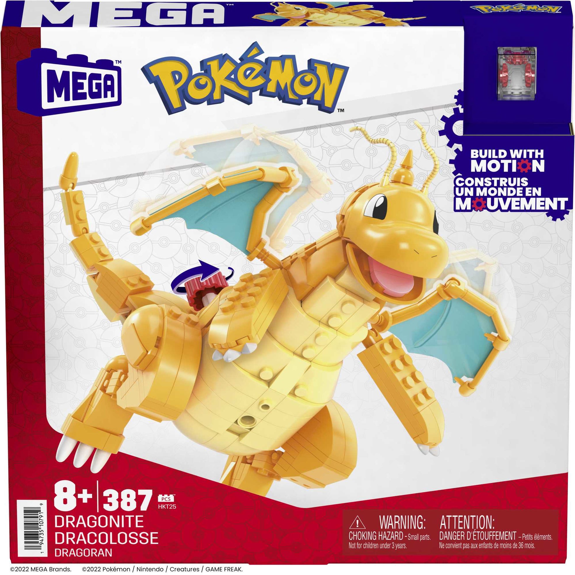 Mattel Mega Pokémon - Dragonite HKT25 Byggsats