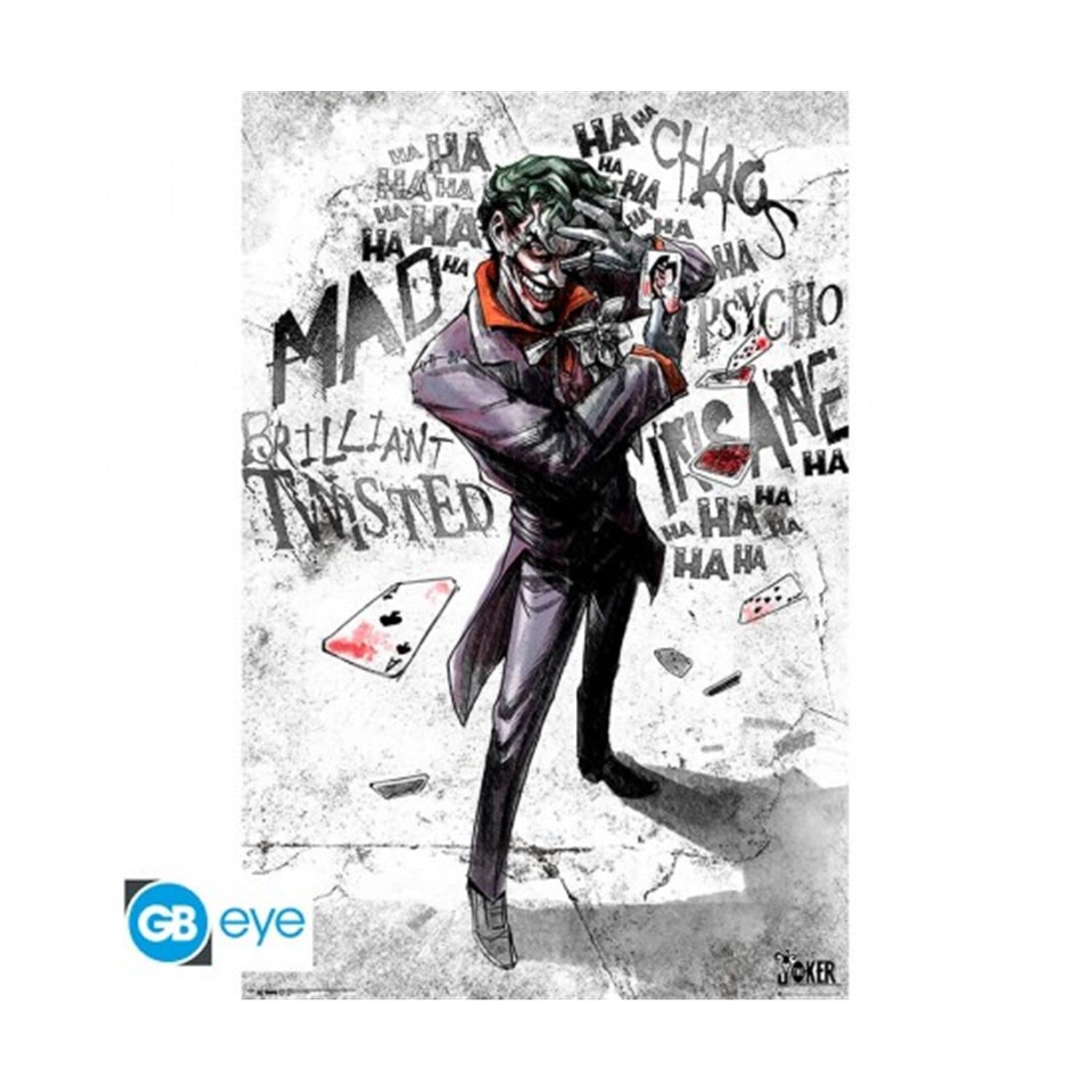 Abysse: DC Comics Joker Typ Maxi Poster (91.5x61)