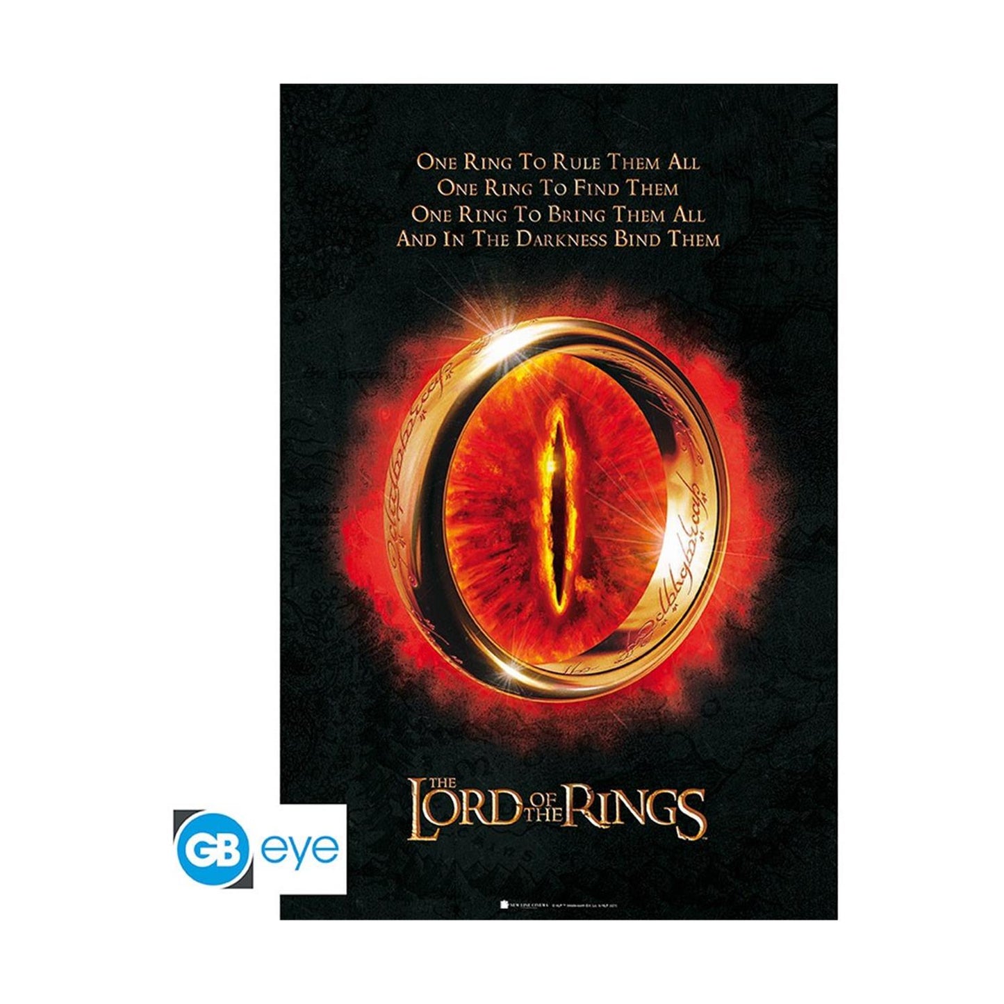 Abysse: Lord Of The Rings - Den Enaste Ringen Maxi Poster