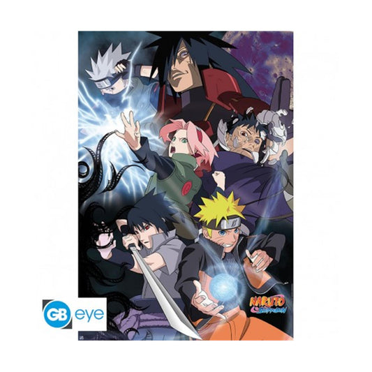 Abysse: Naruto Shippuden - Grupp Ninja Krig Maxi Poster (91.5X61)