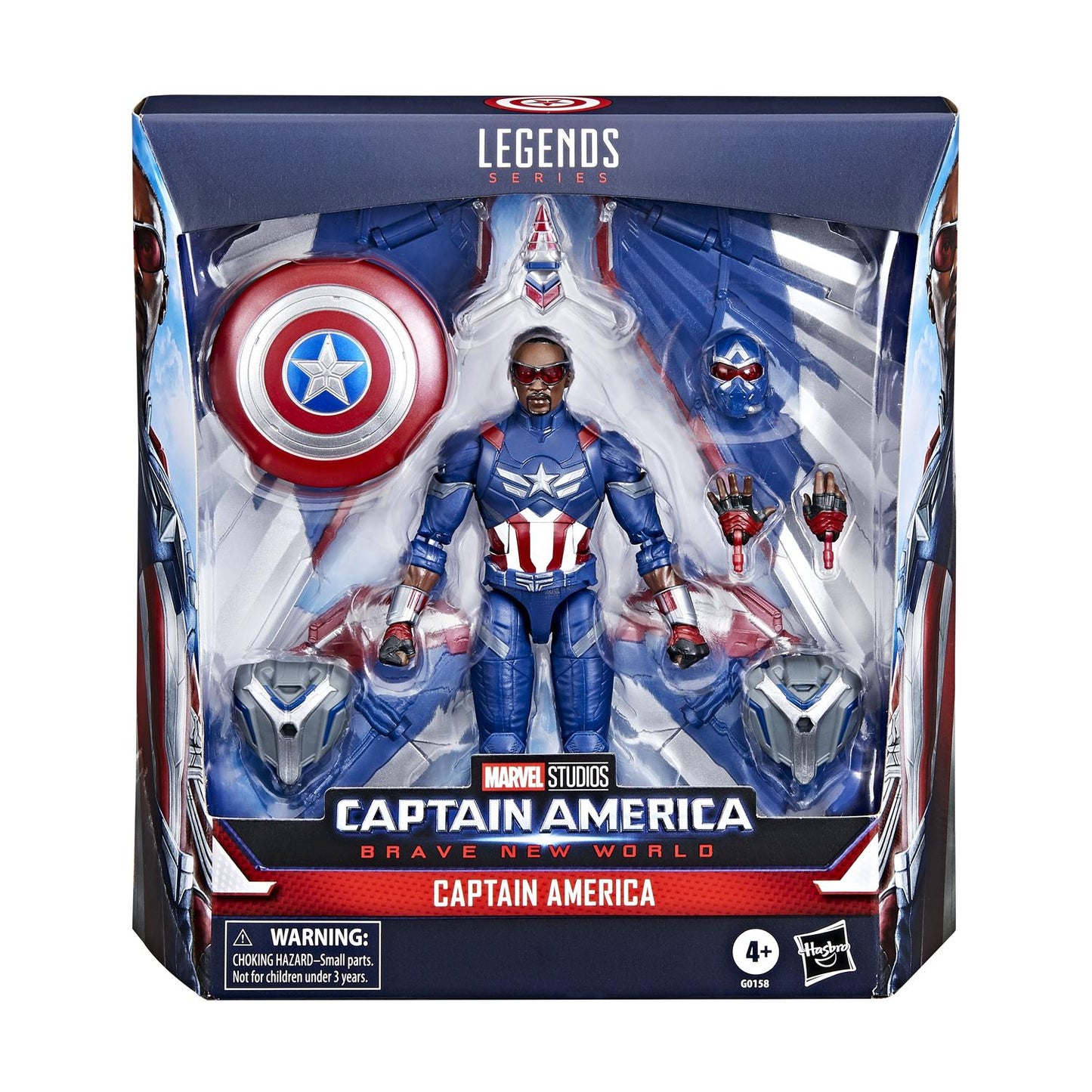 Hasbro Marvel Captain America: Brave New World - Captain America BNW Deluxe Figur