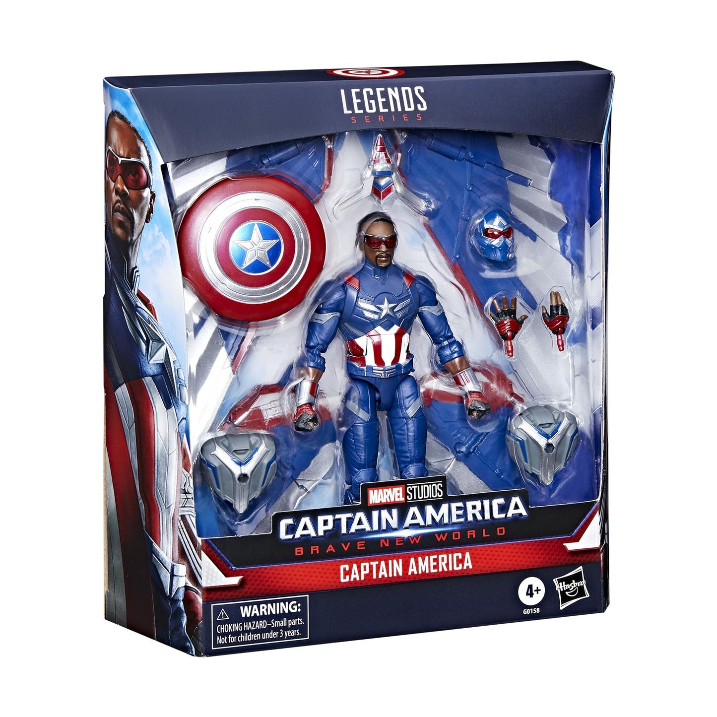 Hasbro Marvel Captain America: Brave New World - Captain America BNW Deluxe Figur