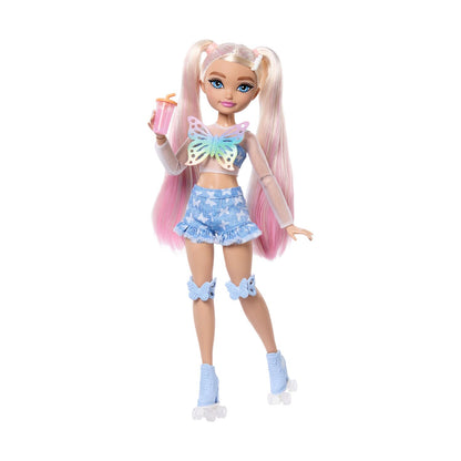 Mattel Barbie Dream Besties Rullskridskor: Barbie Malibu