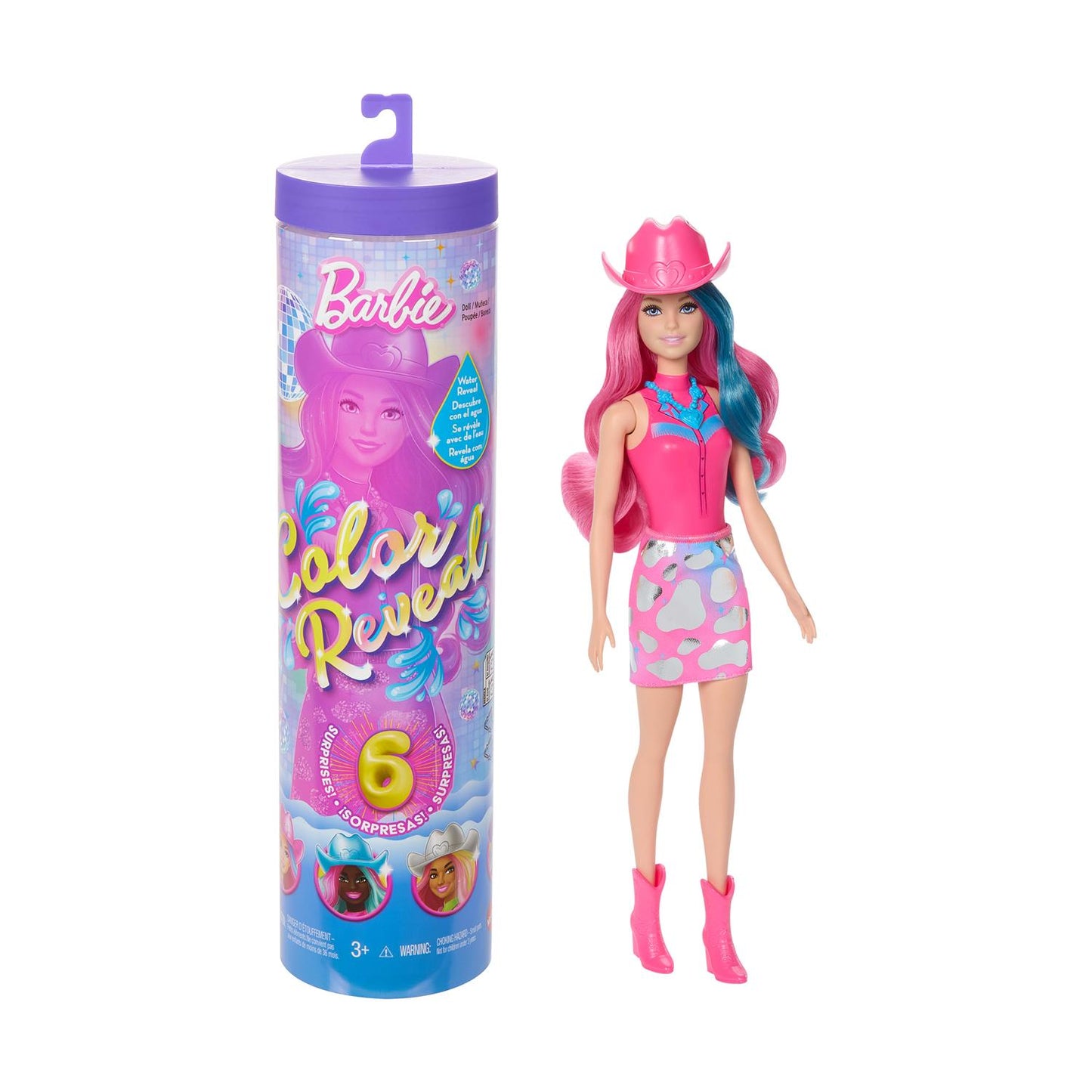 Mattel Barbie: Color Reveal - Disco Star Series (Random)