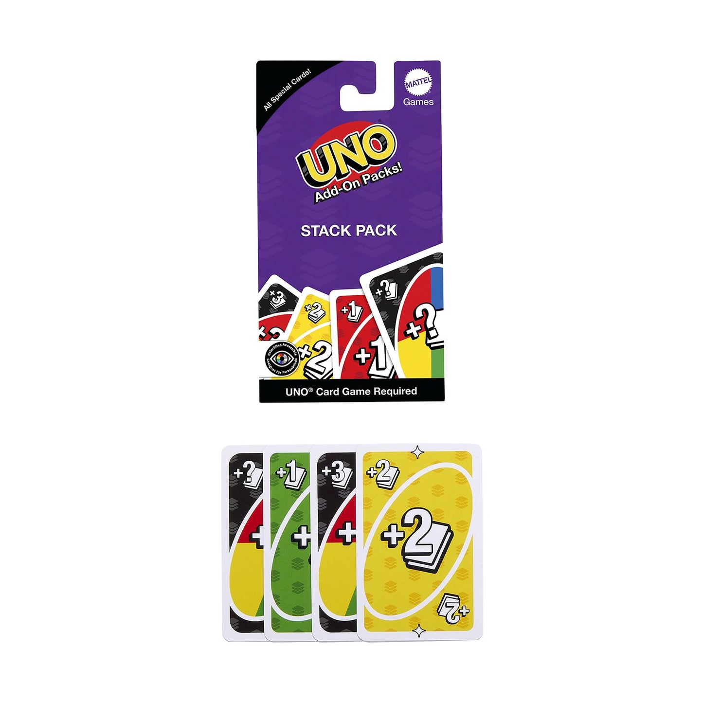 Mattel UNO®: Add-On Packs för Stödkort