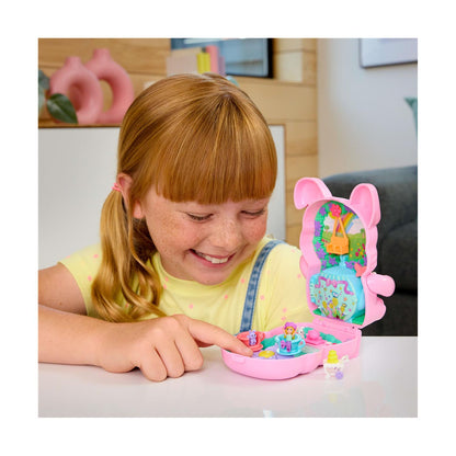 Mattel Polly Pocket: Mini Världar - Teparty Kaninset (JCR40)