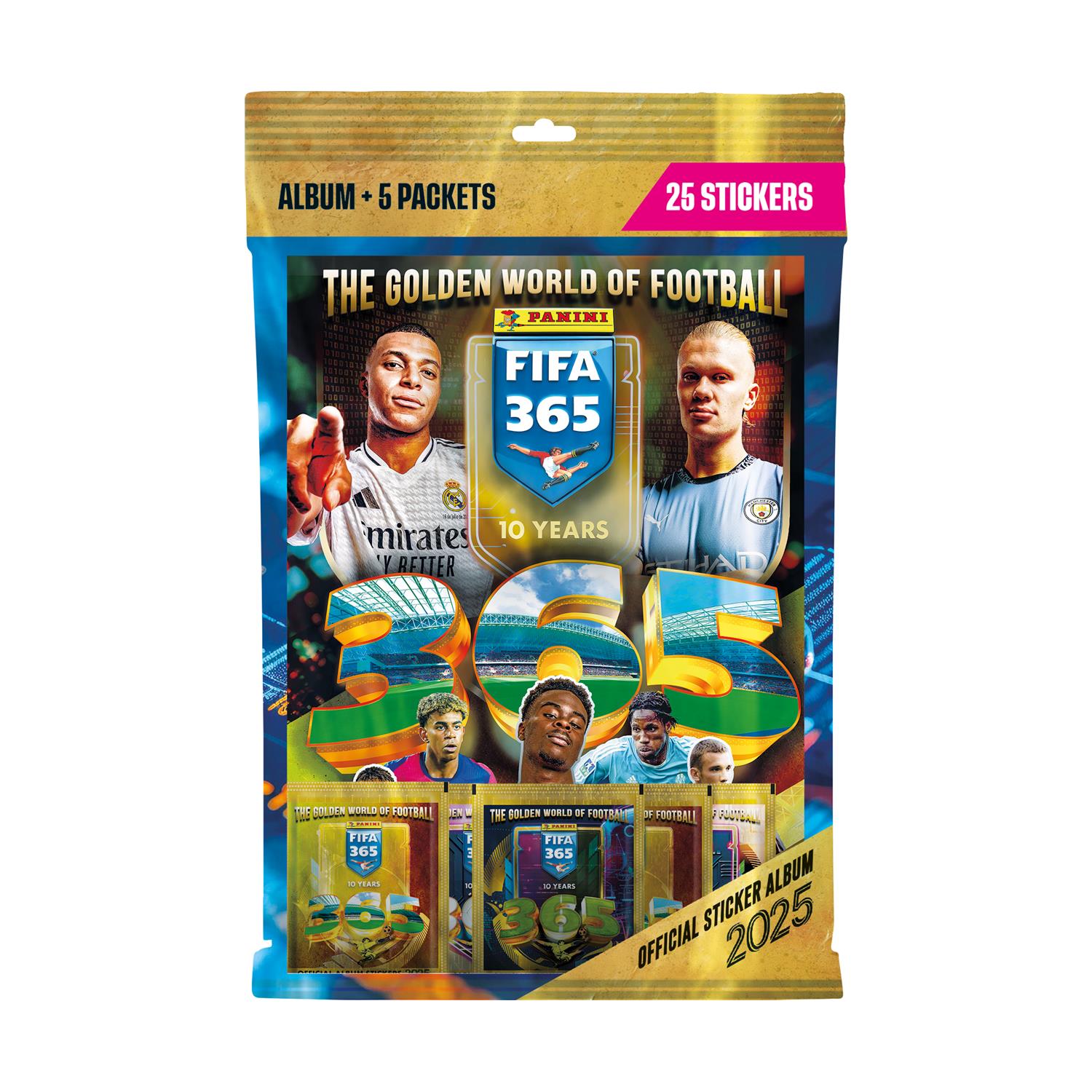 Panini FIFA 365 2025: Startpaket med Klistermärken