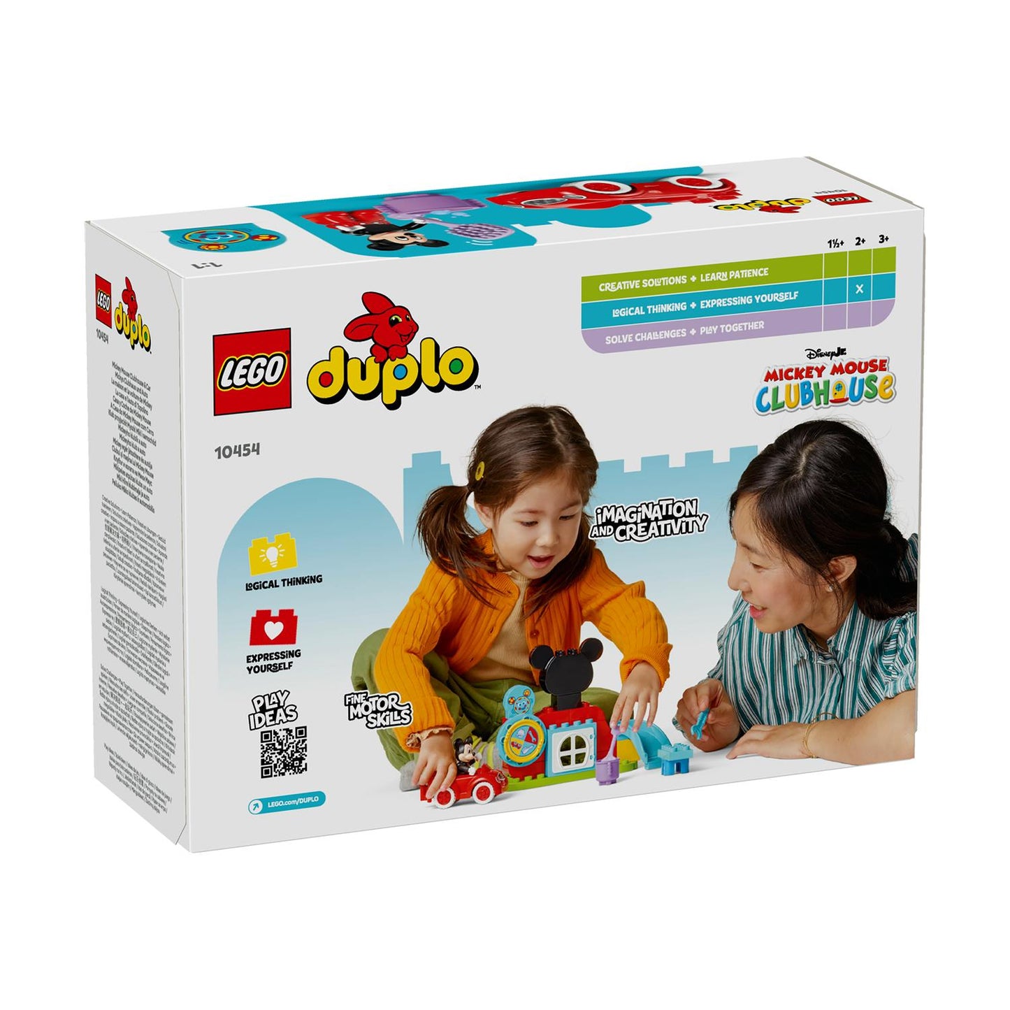 LEGO® Duplo Disney™: Mickey Mouse Clubhouse och Bil (10454)