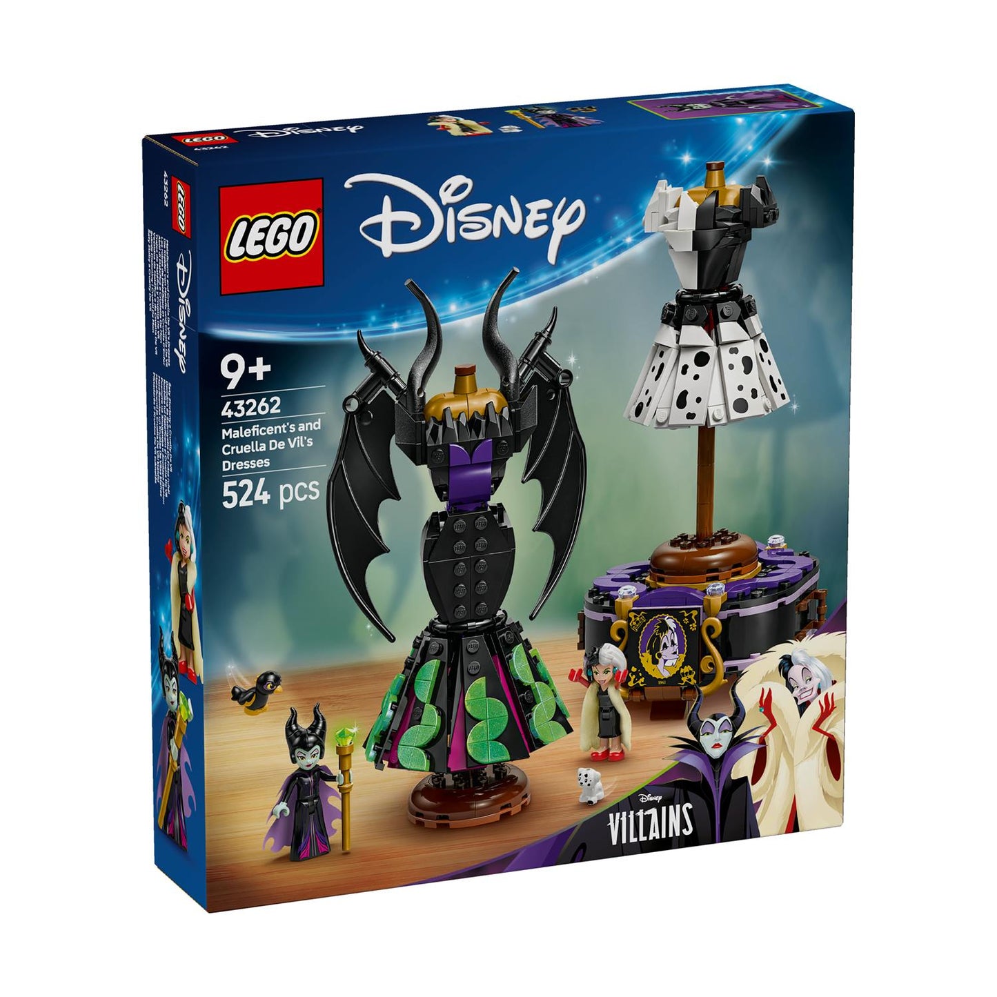 LEGO® Disney Classic: Maleficent och Cruella De Vil Kläder (43262)