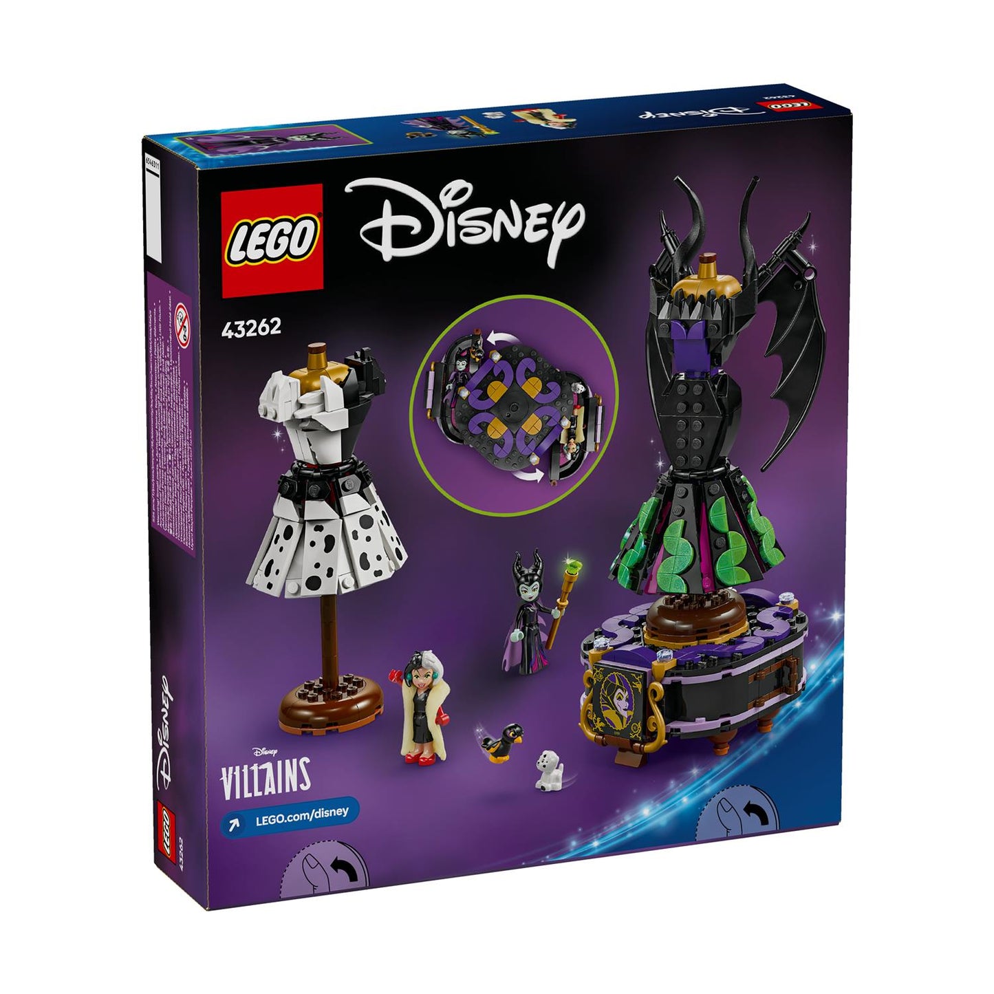 LEGO® Disney Classic: Maleficent och Cruella De Vil Kläder (43262)