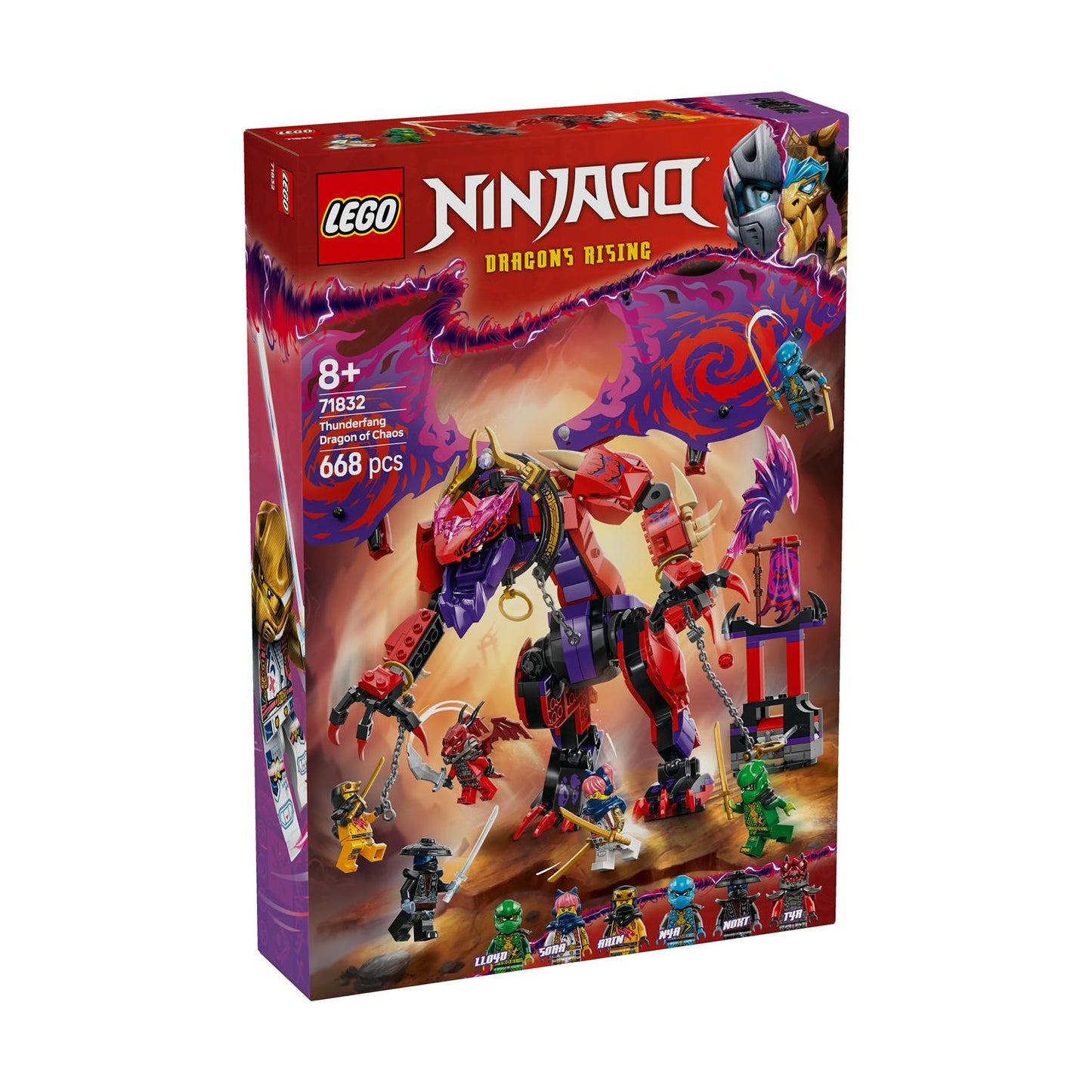 LEGO® Ninjago: Thunderfang Dragon Of Chaos (71832)