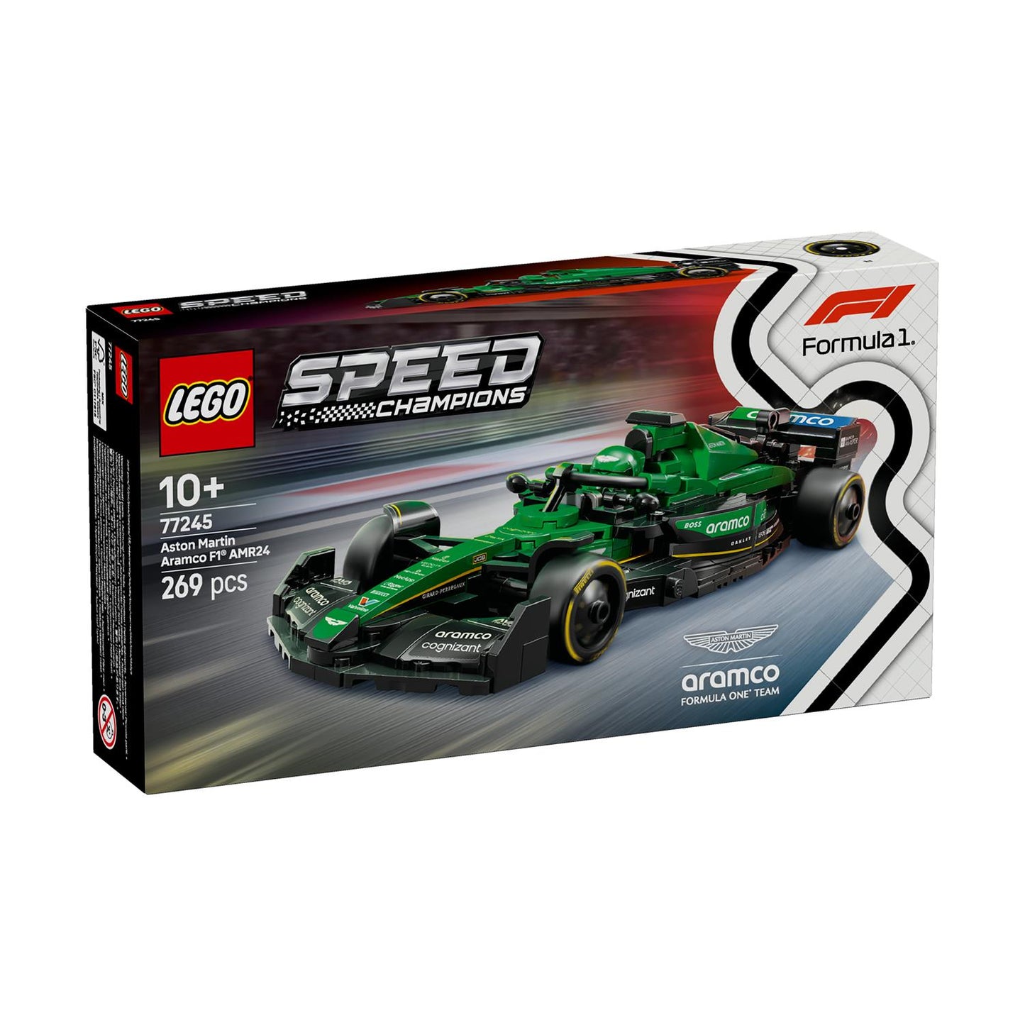 LEGO® Speed Champions: Aston Martin Aramco F1® AMR24 Race Car (77245)