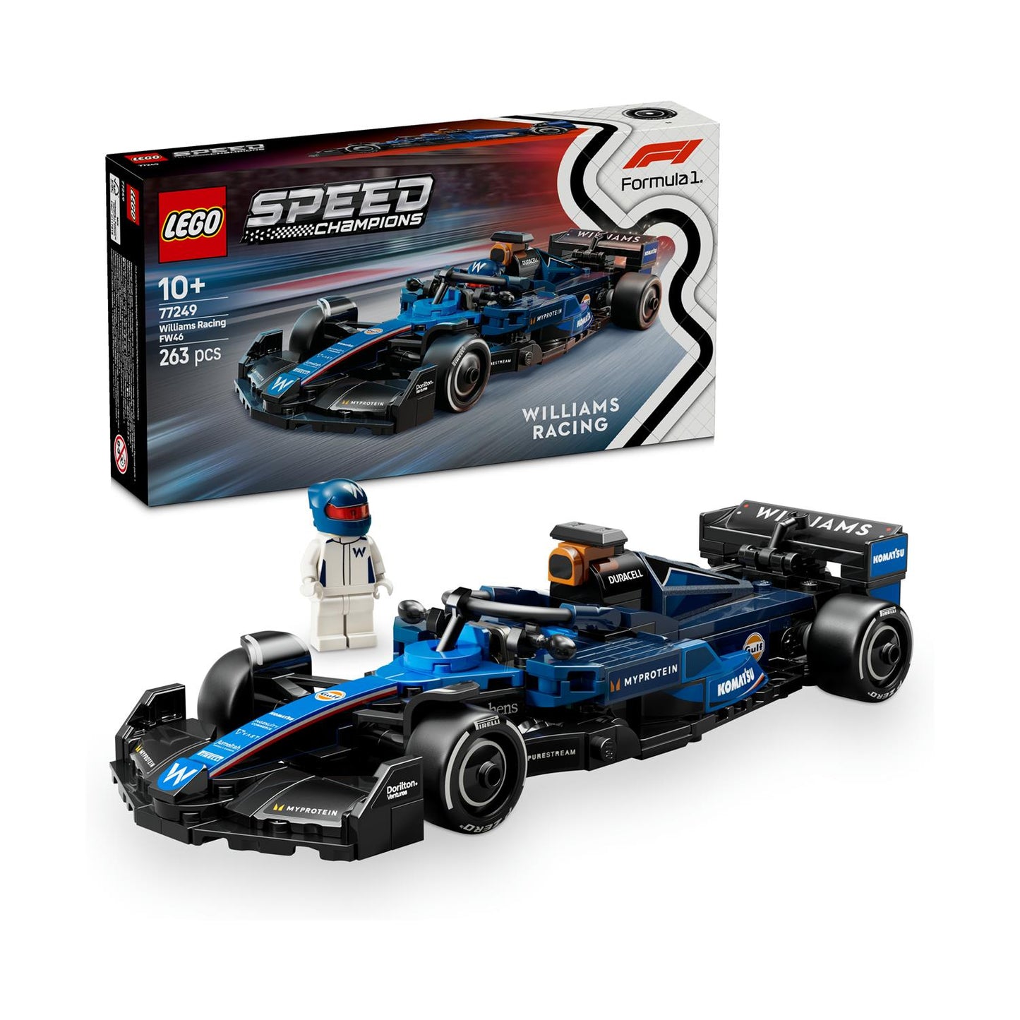 LEGO® Speed Champions: Williams Racing FW46 F1® Bil (77249)