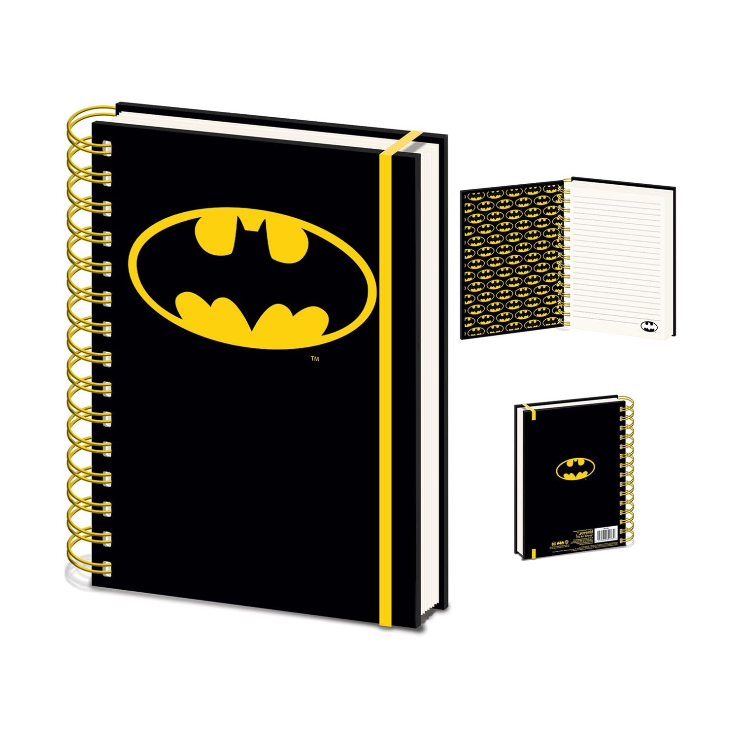 Pyramid DC: Batman Symbol A5 Wiro Notebook