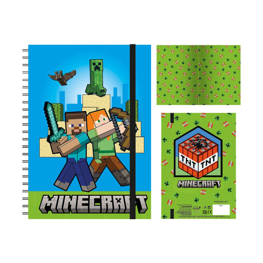 Minecraft A5 Pyramid Anteckningsbok