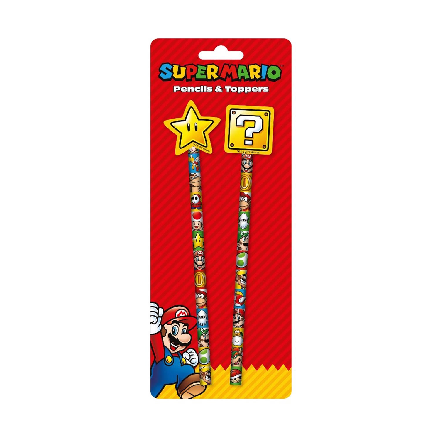 Pyramid Nintendo: Super Mario - Huvudpenna Topper 2Pk