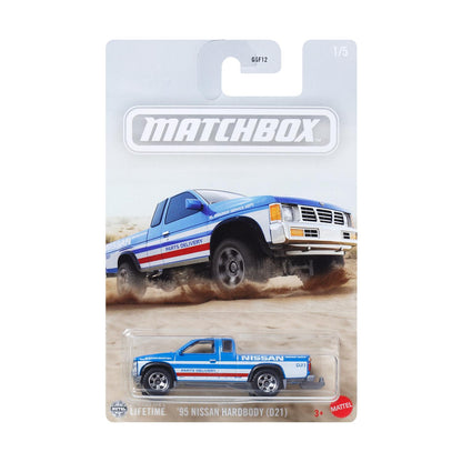 Mattel Matchbox: D21 Nissan Hardbody Leveransfordon