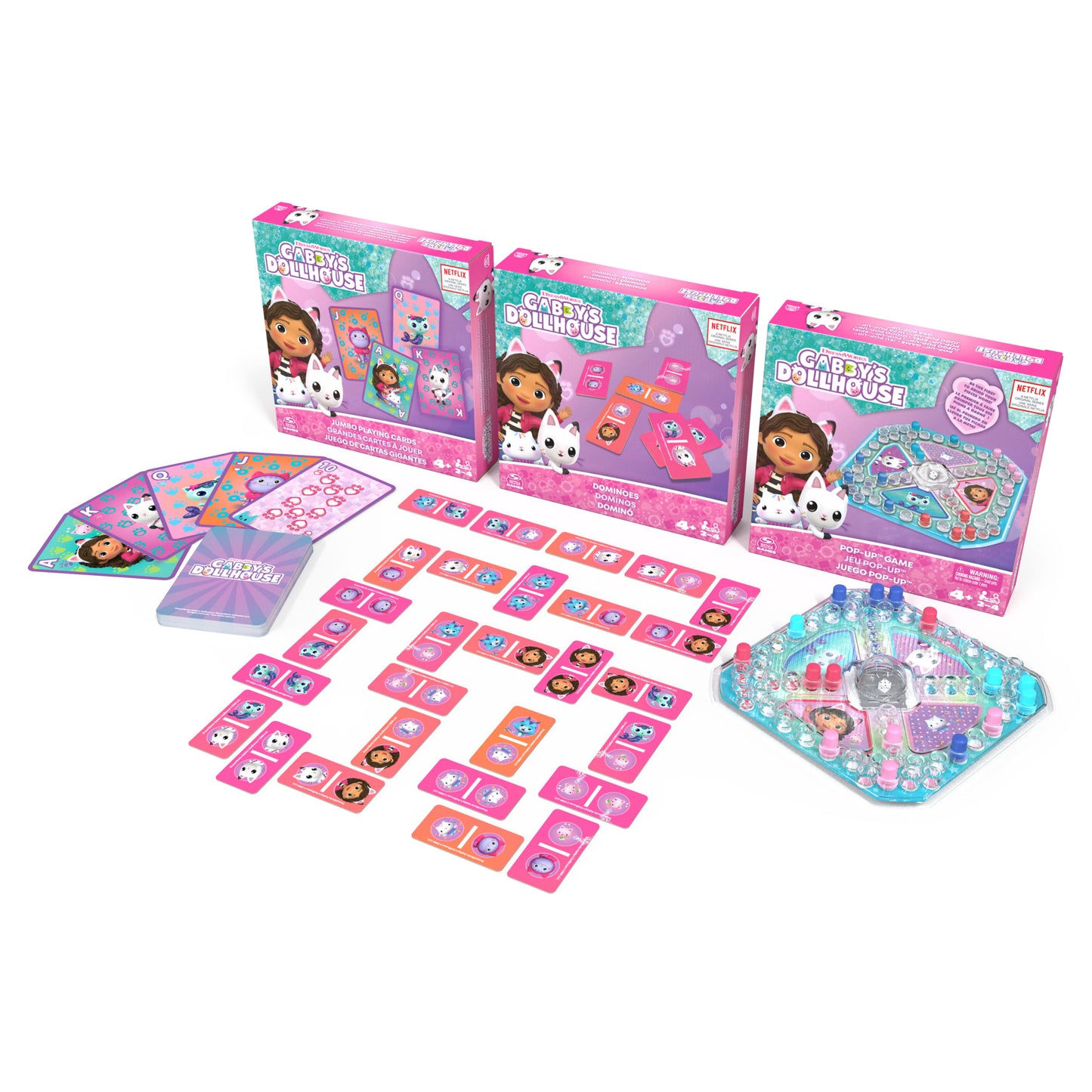 Gabby's Dockhus: 3-Pack Spel Bundle