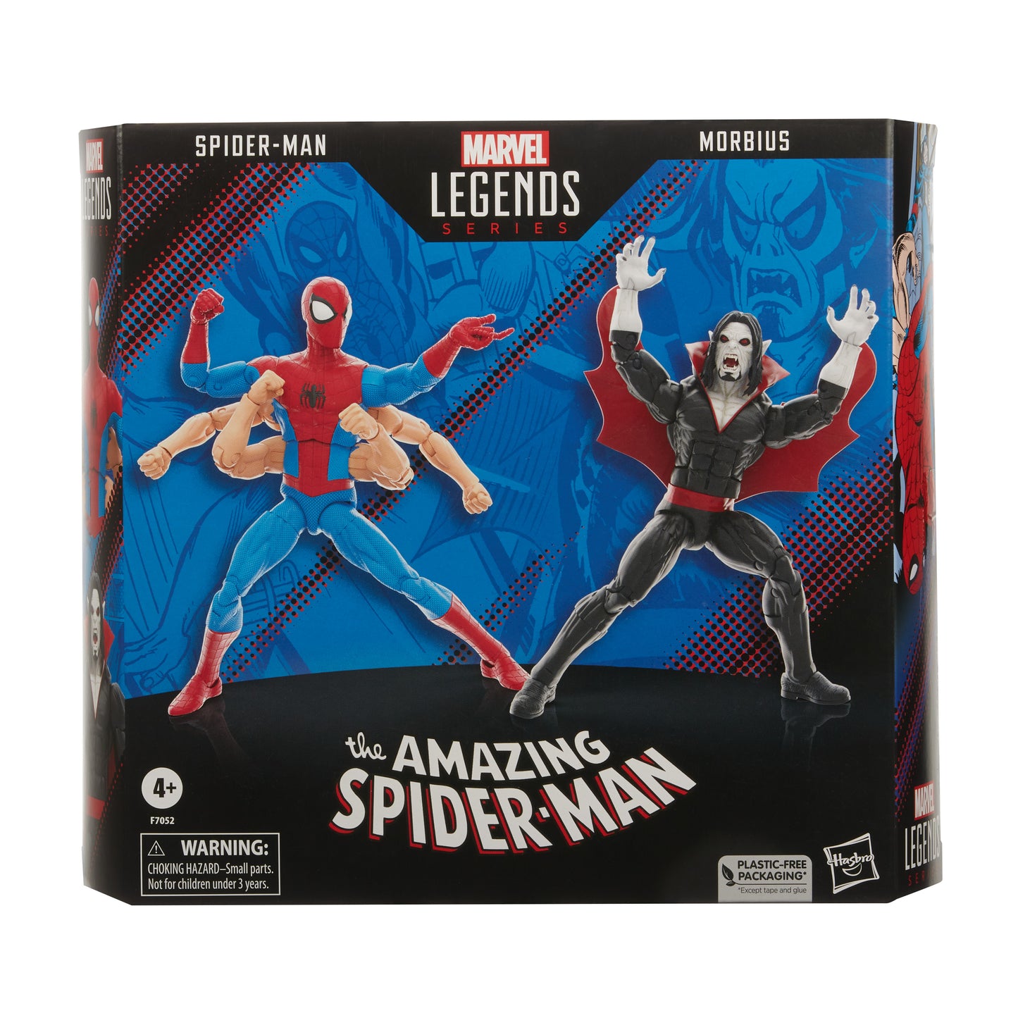 Hasbro Marvel Legends: Spider-Man och Morbius Actionfigurer (15cm)