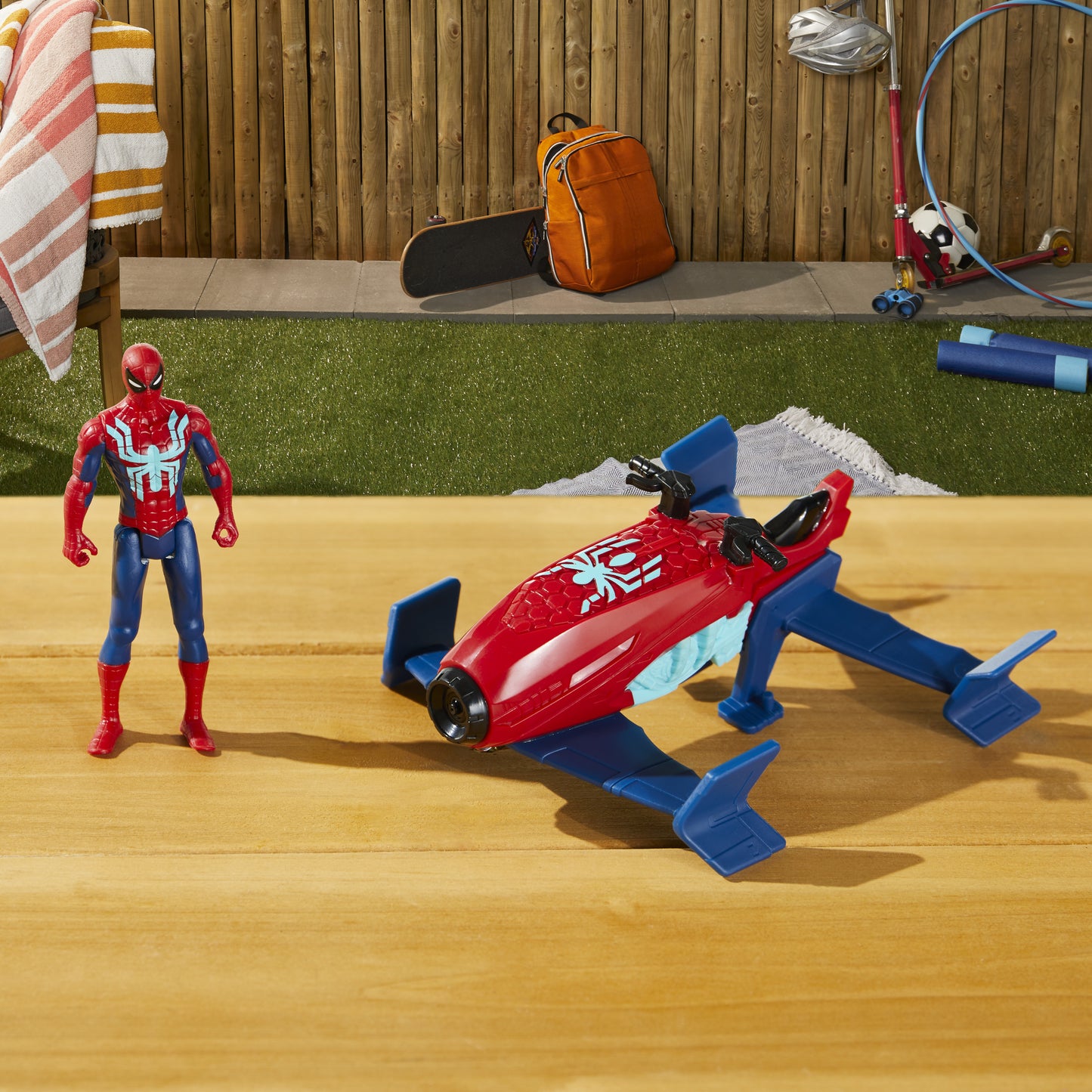 Hasbro Marvel: Web Splashers - Spider-Man Hydro Jet Blast Fordon