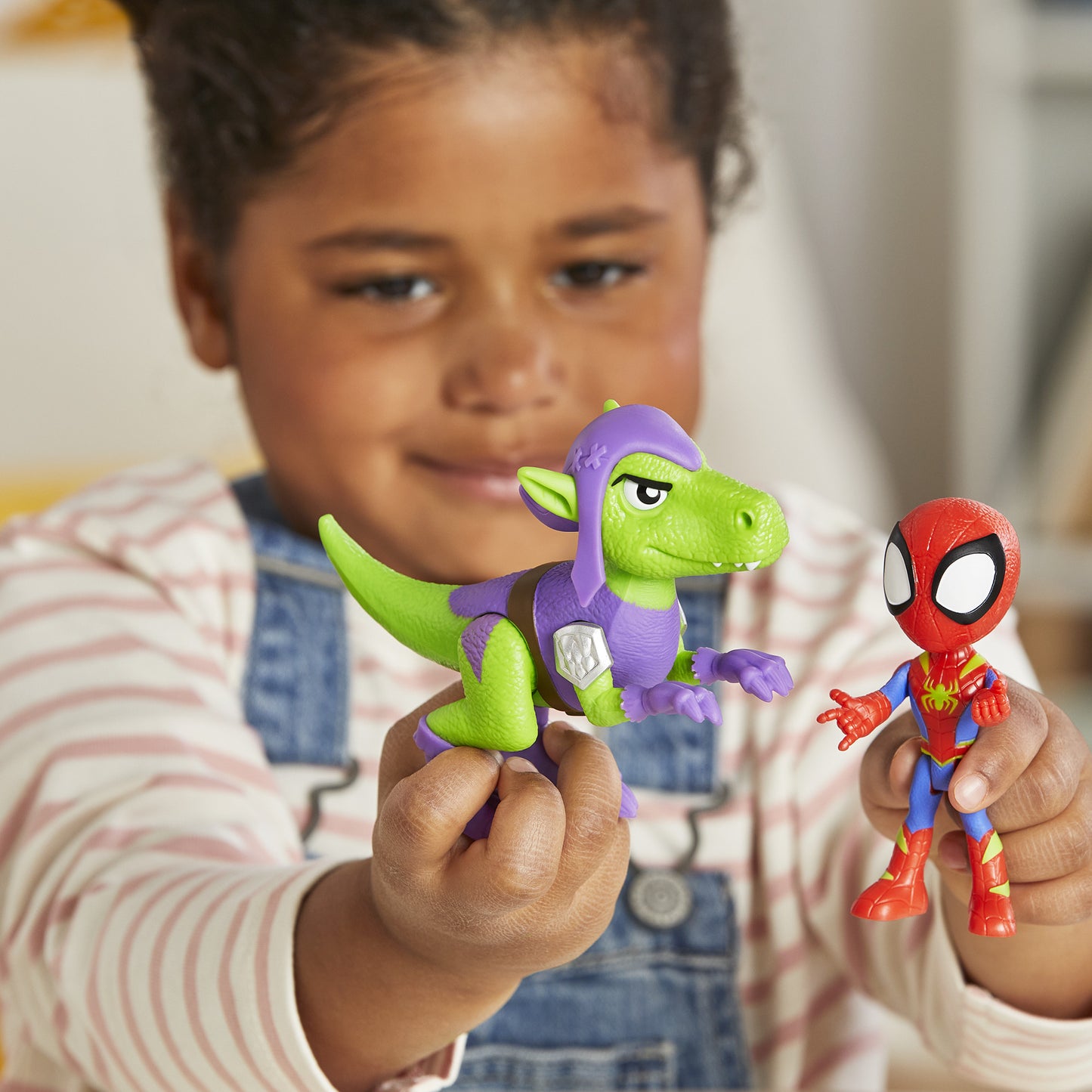 Hasbro Disney Marvel: Spidey och hans fantastiska vänner Dino-Webs - Spidey och Goblin Raptor