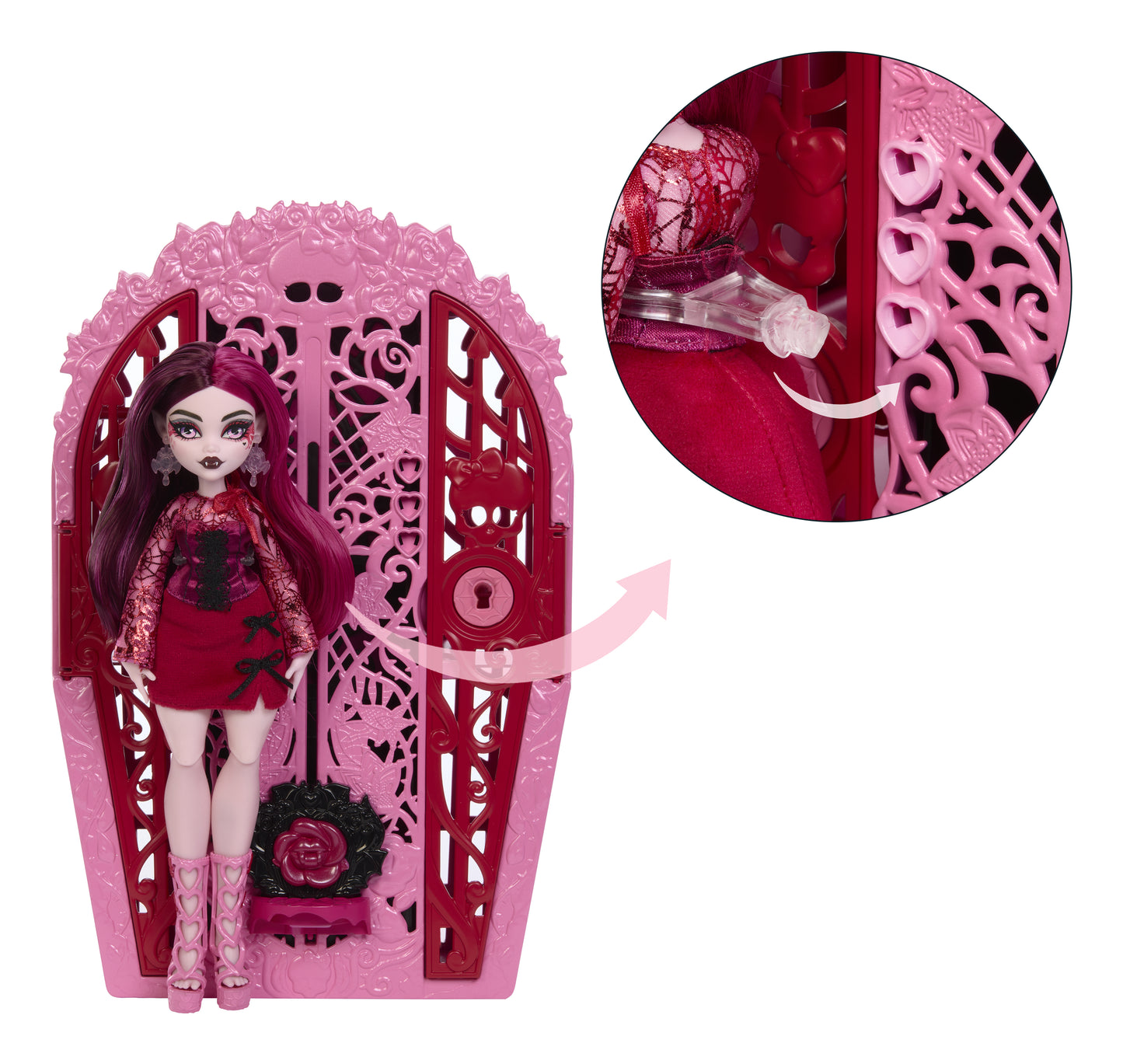 Mattel Monster High: Skulltimate Secrets Garden Mysteries - Draculaura Docka