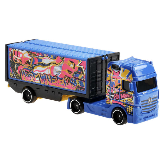 Mattel Hot Wheels Track Stars - Scania Rally Truck (Grå) (HXP25)