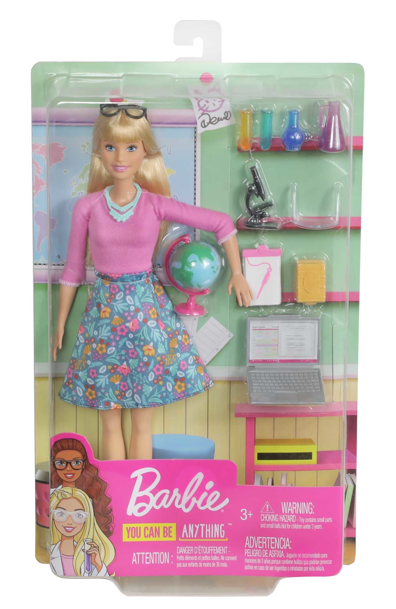 Mattel Barbie: Du kan bli vad du vill - Lärare (GJC23)