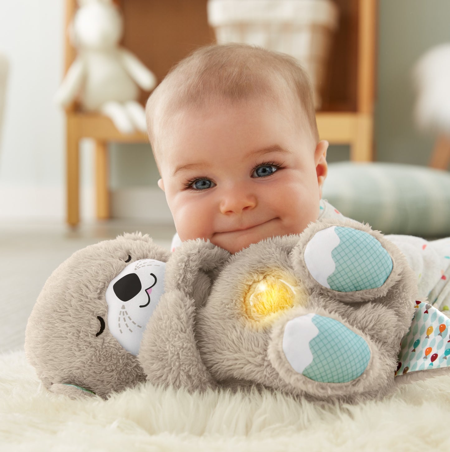 Fisher Price Soothe 'n Snuggle Otter - Interaktiv Leksaksutter