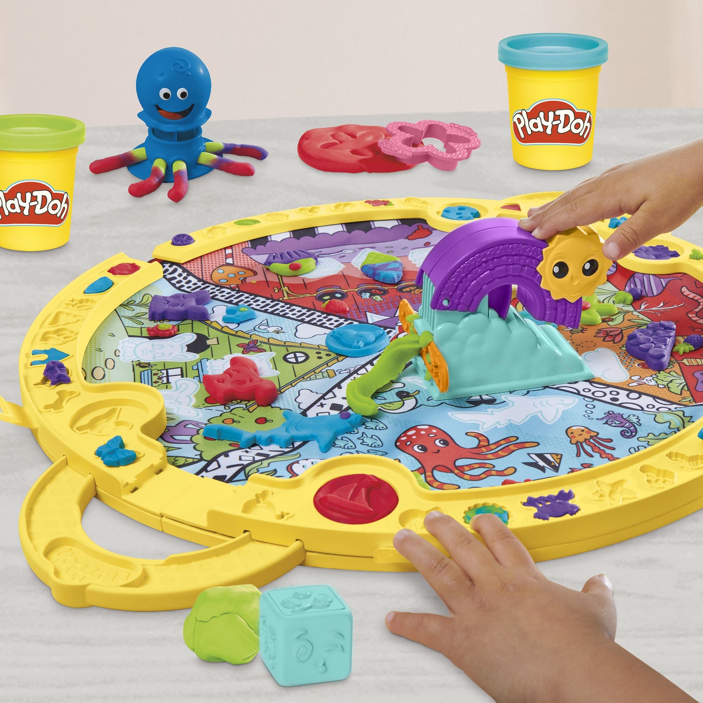 Hasbro Play-Doh Starters: Fold N Go Aktivitetsmatta (F9143)