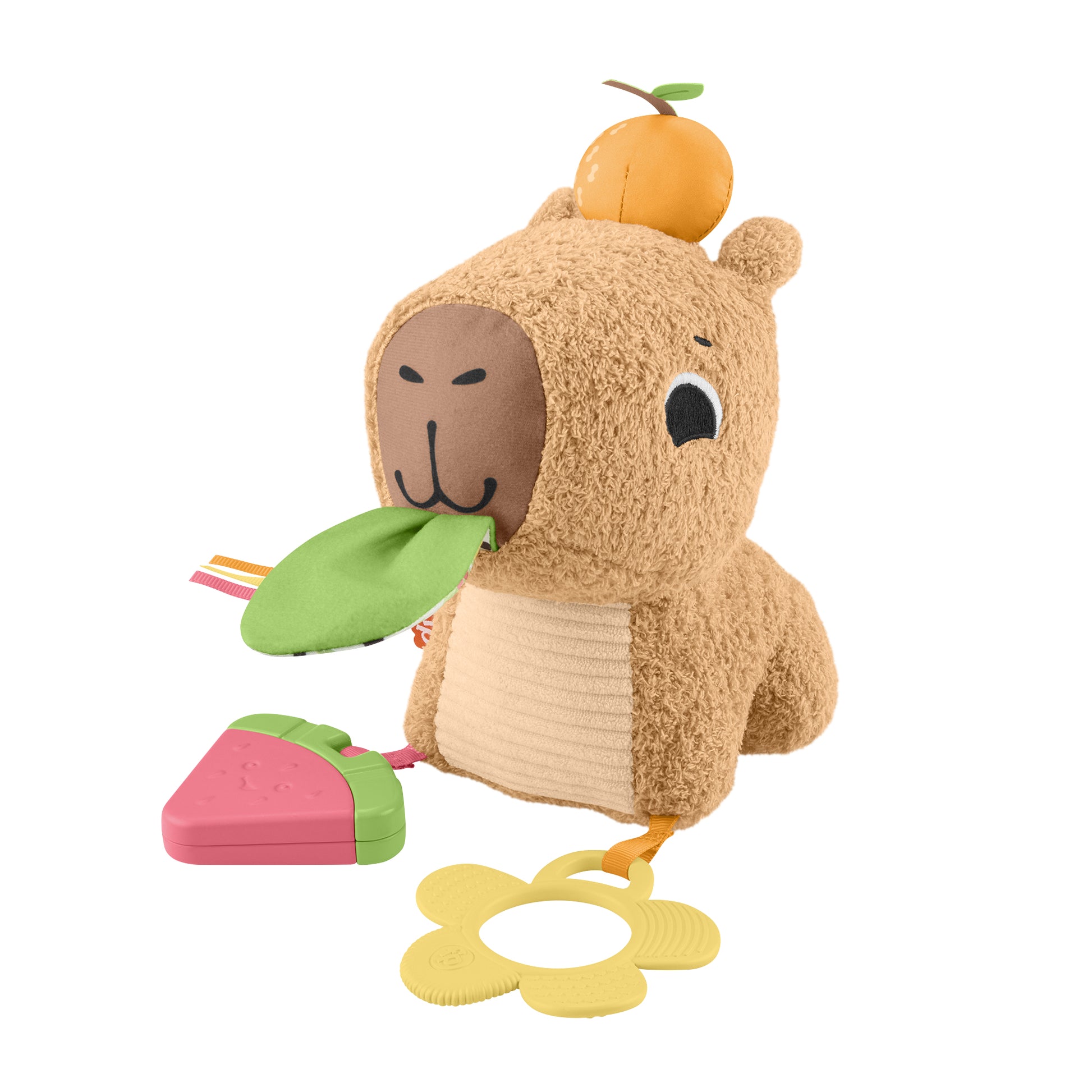 Fisher Price® Snuggly Snacky Capy - Mysig Leksakscapybara