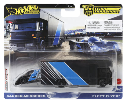 Mattel Hot Wheels: Premium Car Culture Team Transport - Sauber-Mercedes C9 Fleet Flyer (HRV41)