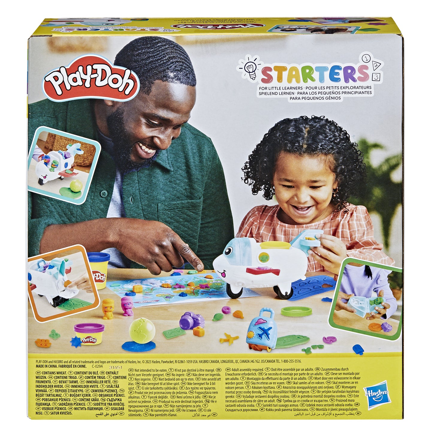 Hasbro Play-Doh: Starters - Flygplansutforskare Startset