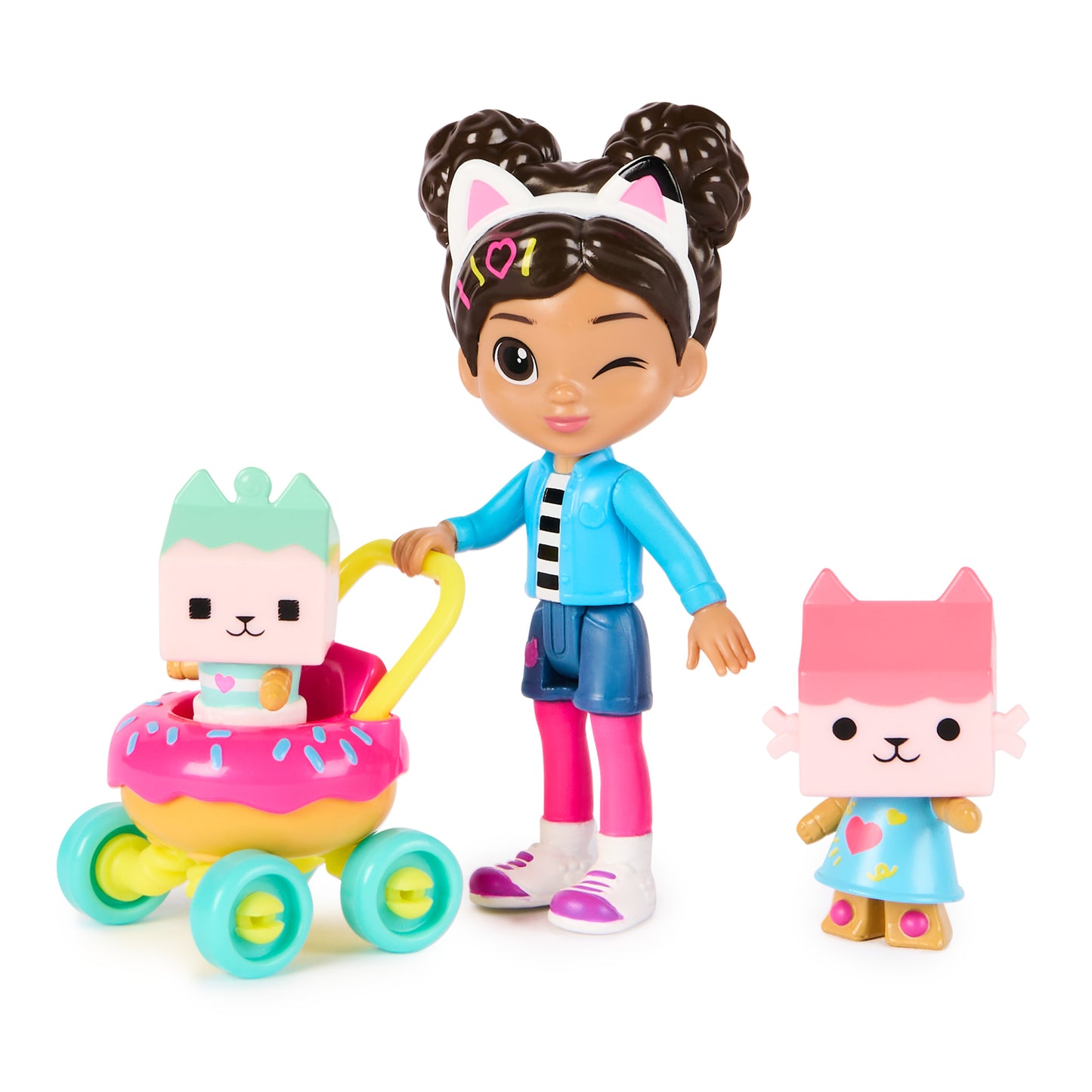 Gabby's Kattfest: Kitty Care Figur Set