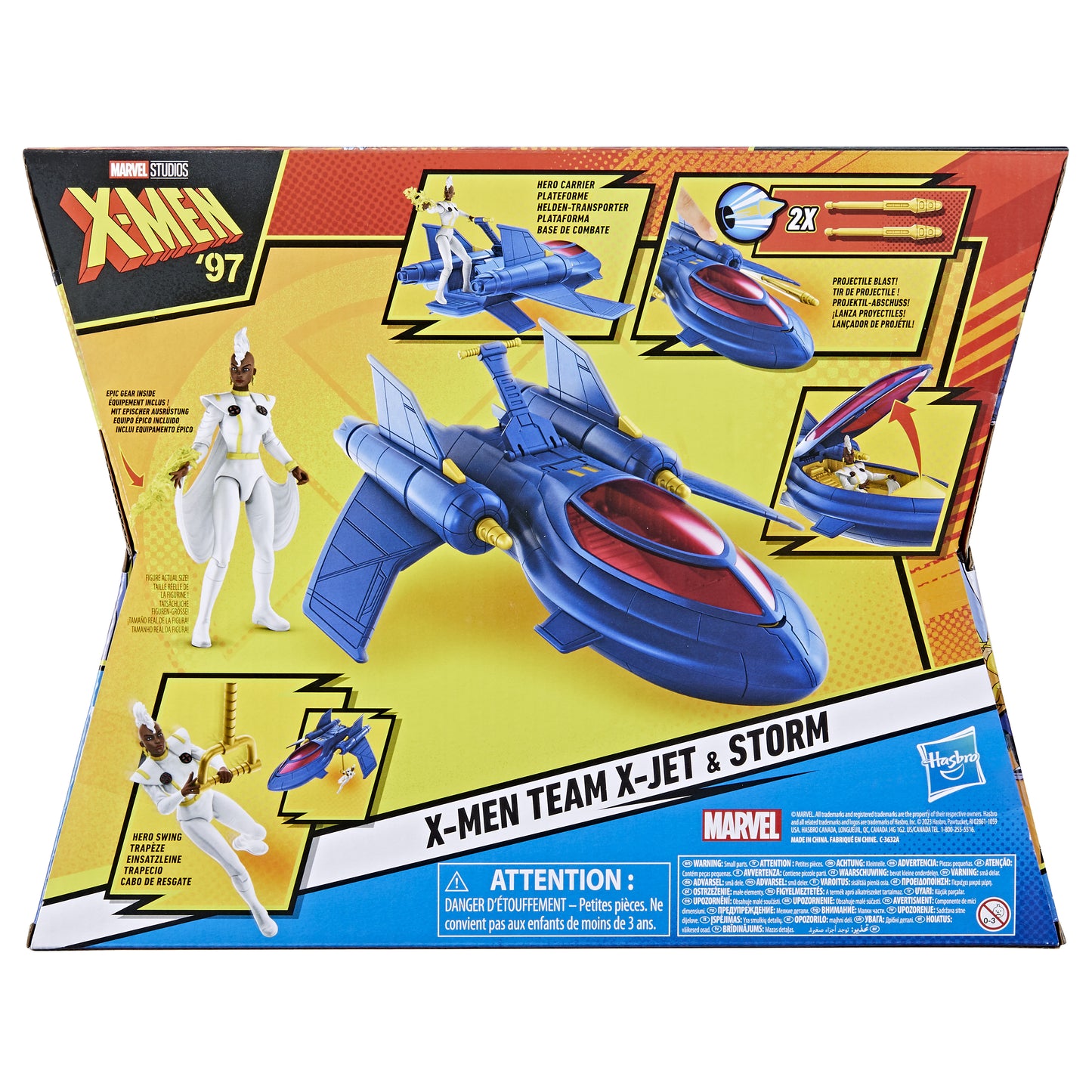 Hasbro Marvel Studios X-Men '97: Epic Hero Series - X-Men Team X-Jet och Storm