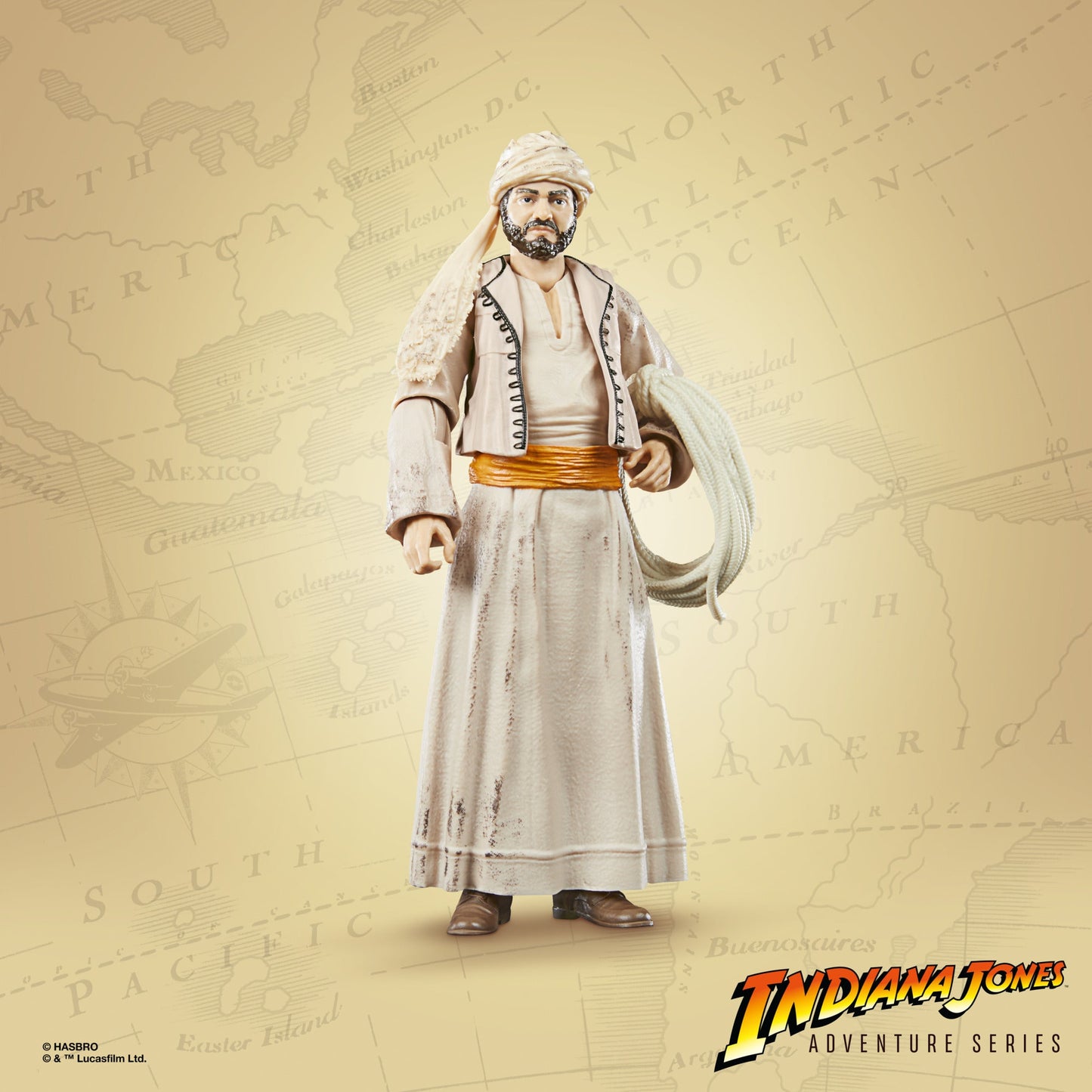 Hasbro Fans Adventure Series: Indiana Jones - Sallah Actionfigur (15cm)