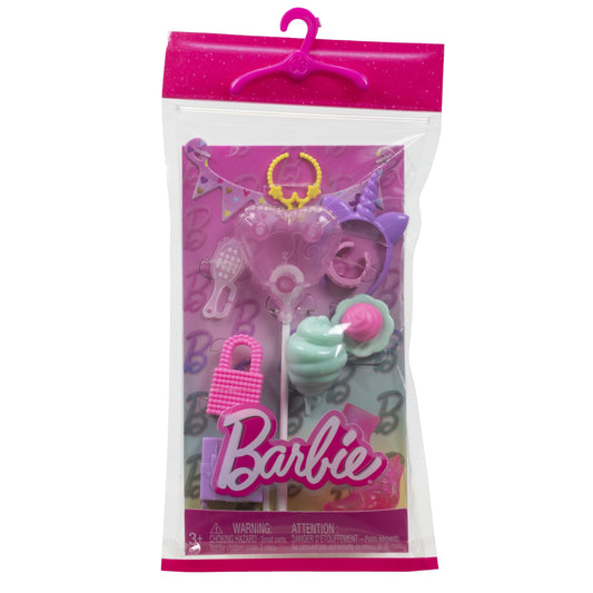 Mattel Barbie: Pink Heart Balloon Tillbehör (HWV73)