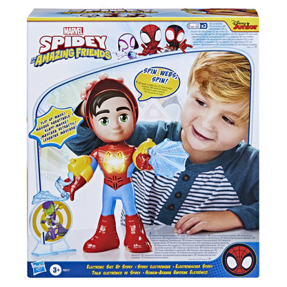 Hasbro Disney Junior Marvel: Spidey och hans fantastiska vänner - Elektronisk Spidey Figur