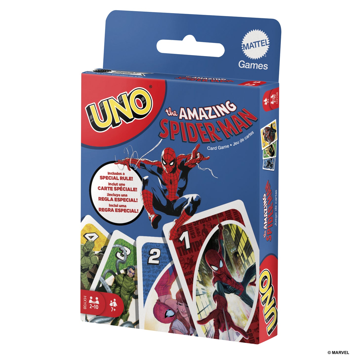 Mattel Uno: Den Fantastiska Spiderman - Kortspel