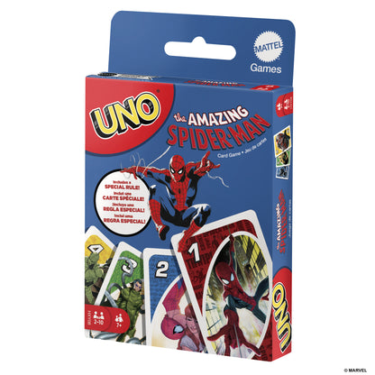 Mattel Uno: Den Fantastiska Spiderman - Kortspel